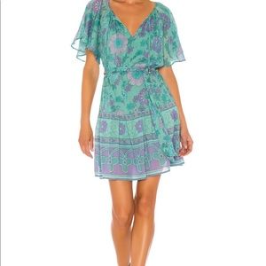 X REVOLVE Buttercup Mini Dress in Ocean